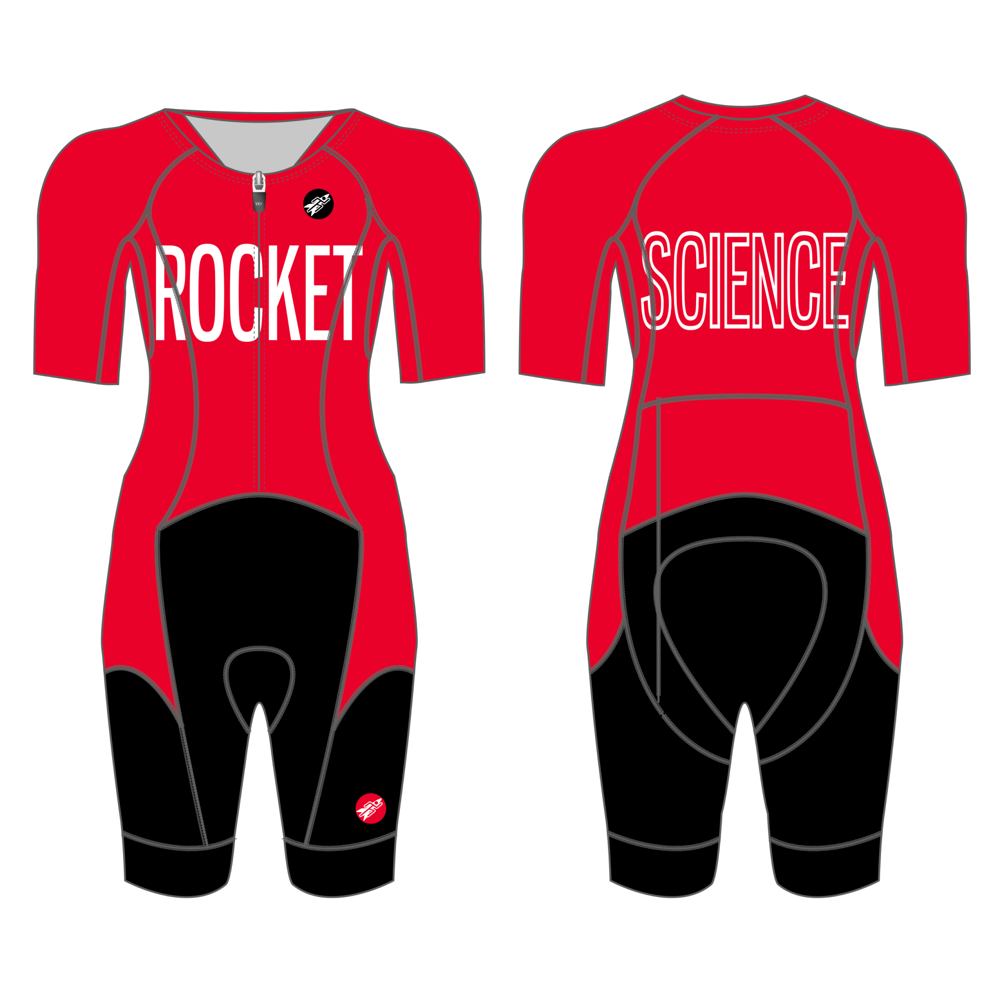 Elite Women's Time Trial Suit, Short Sleeve