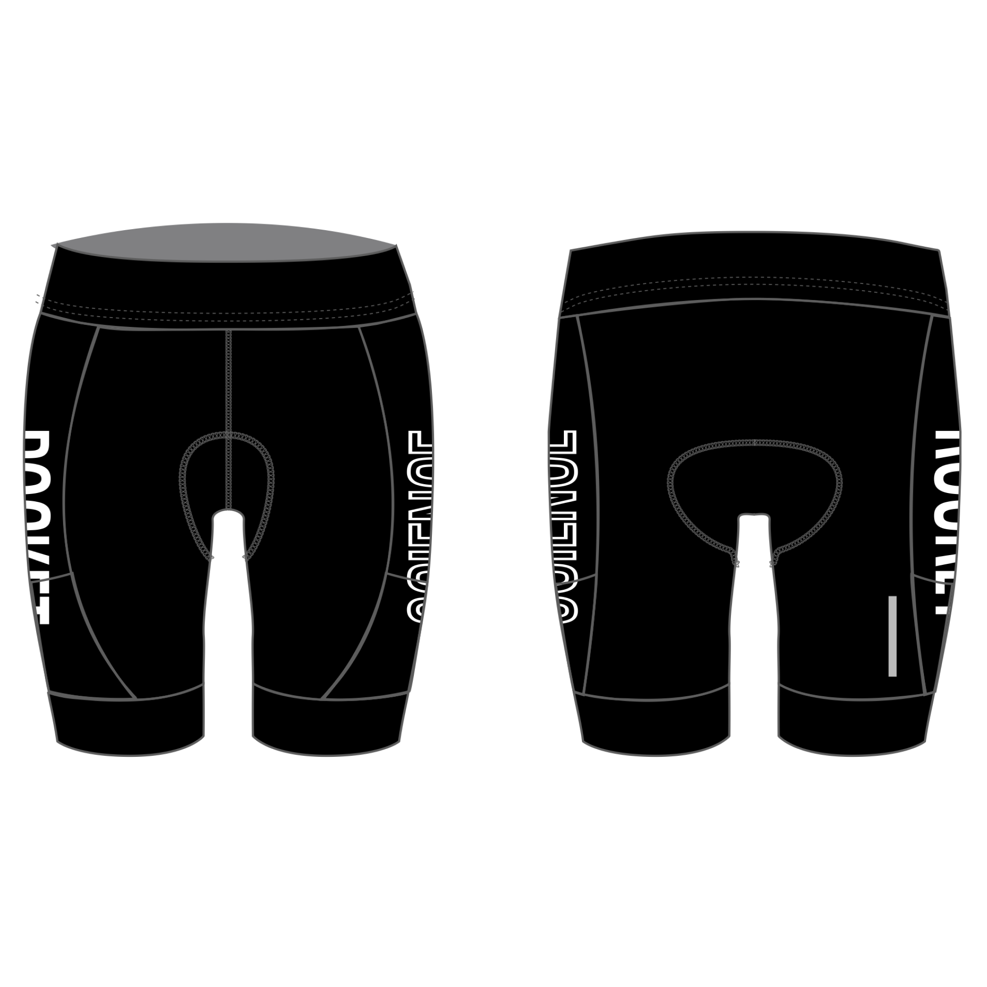 Elite Men's Cycling Shorts, Premium Padding