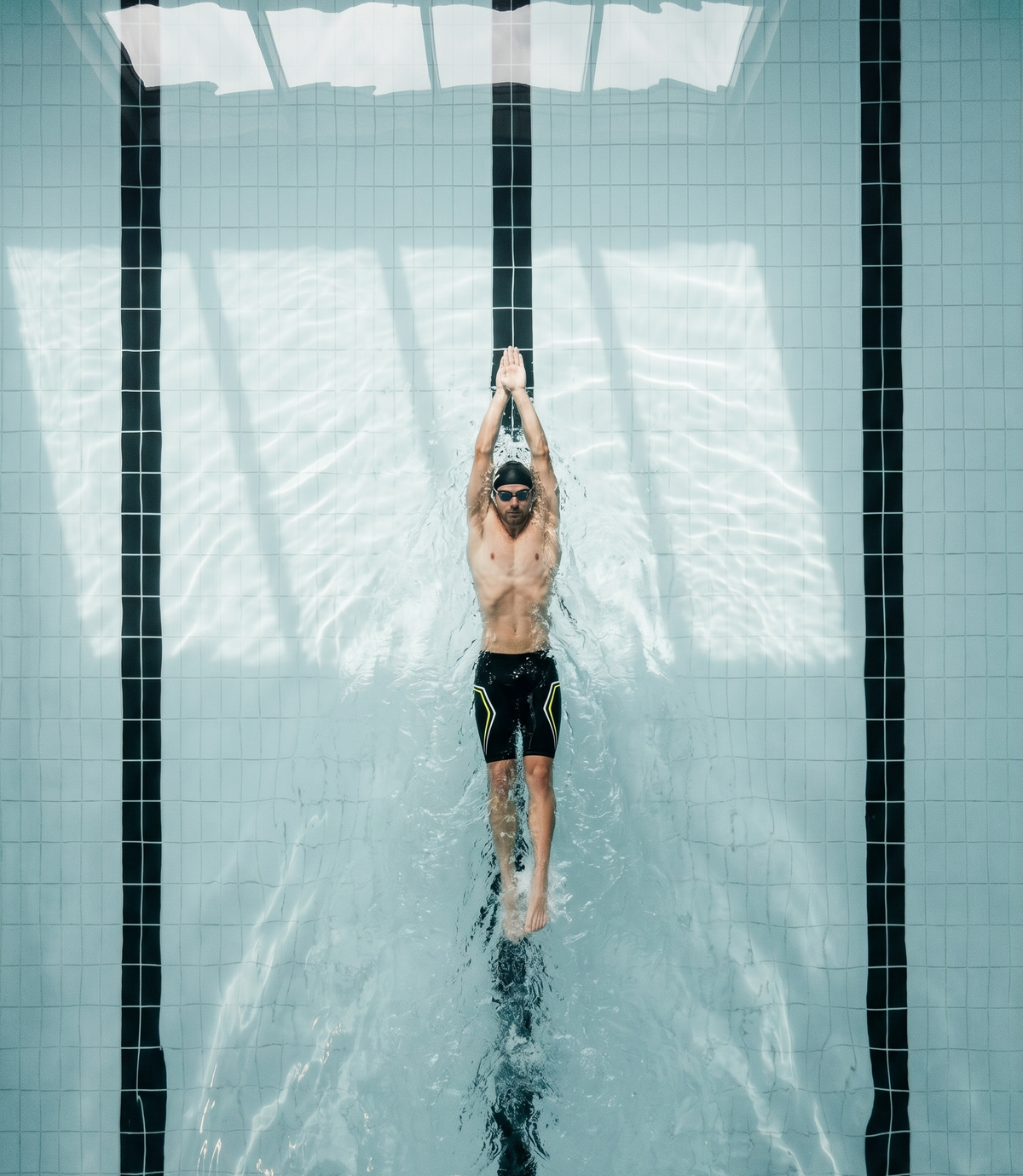 Between the open water and the next race