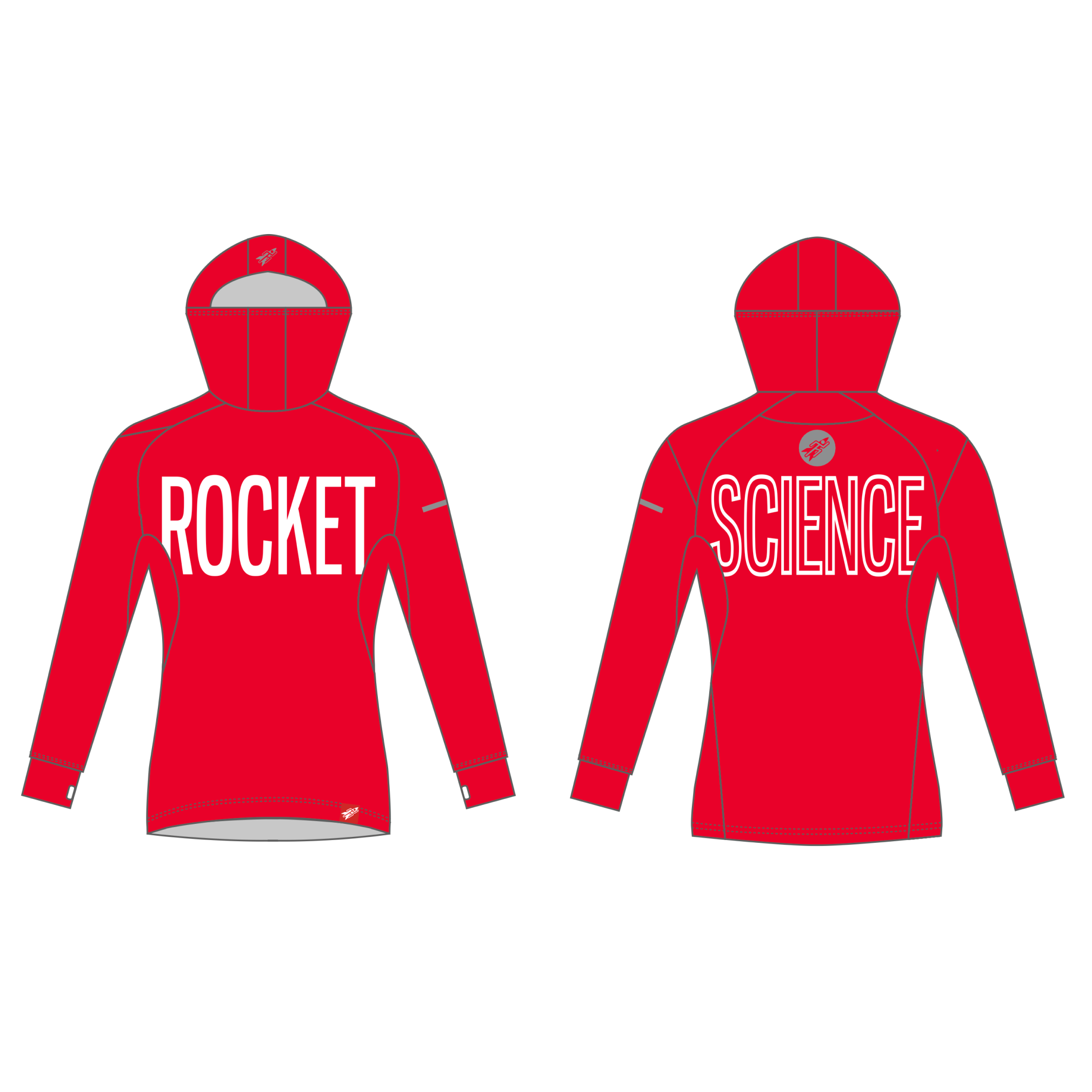 Women's Hoodie With Ninja Hood