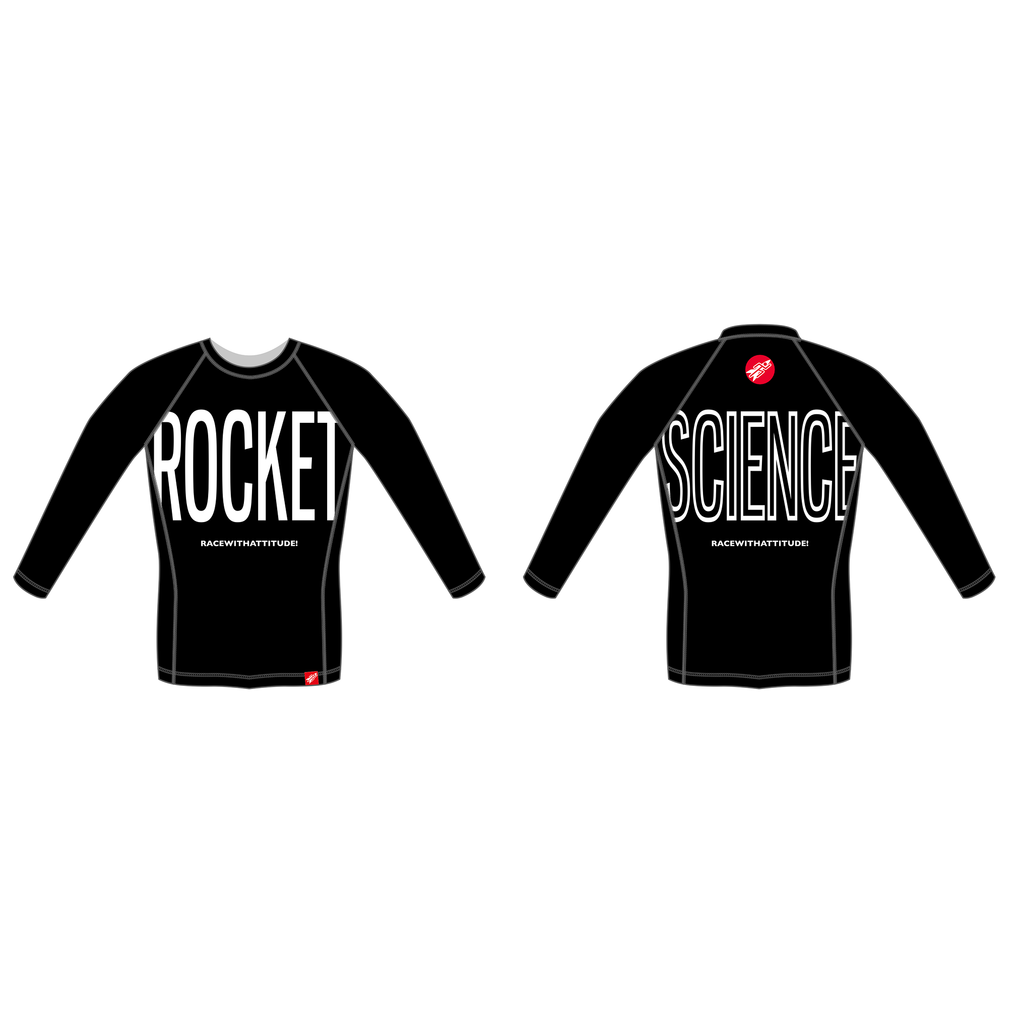 Men's Rash Guard Long Sleeve Crew Neck