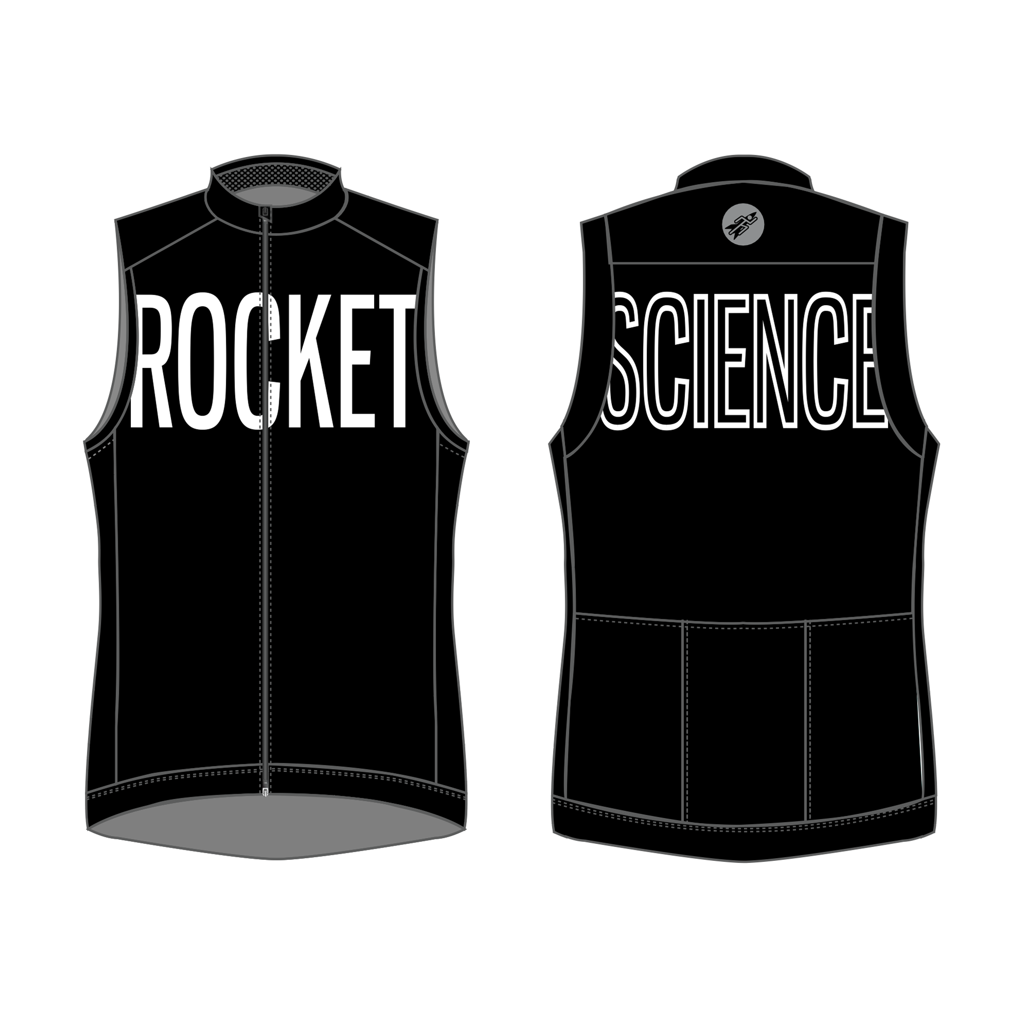 Men's Winter Fleece Vest, Not 100% Sublimated