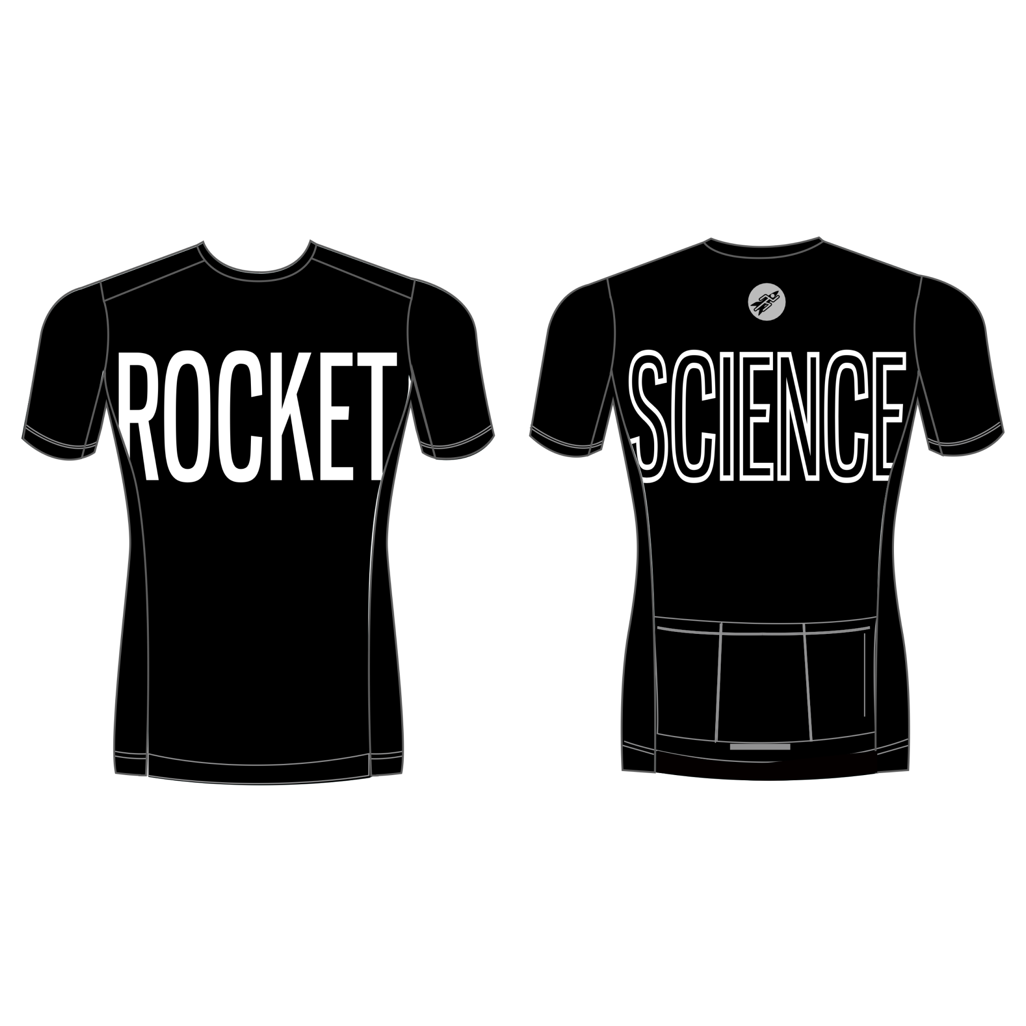 Men's Zipperless Cycling Jersey, Short Sleeve