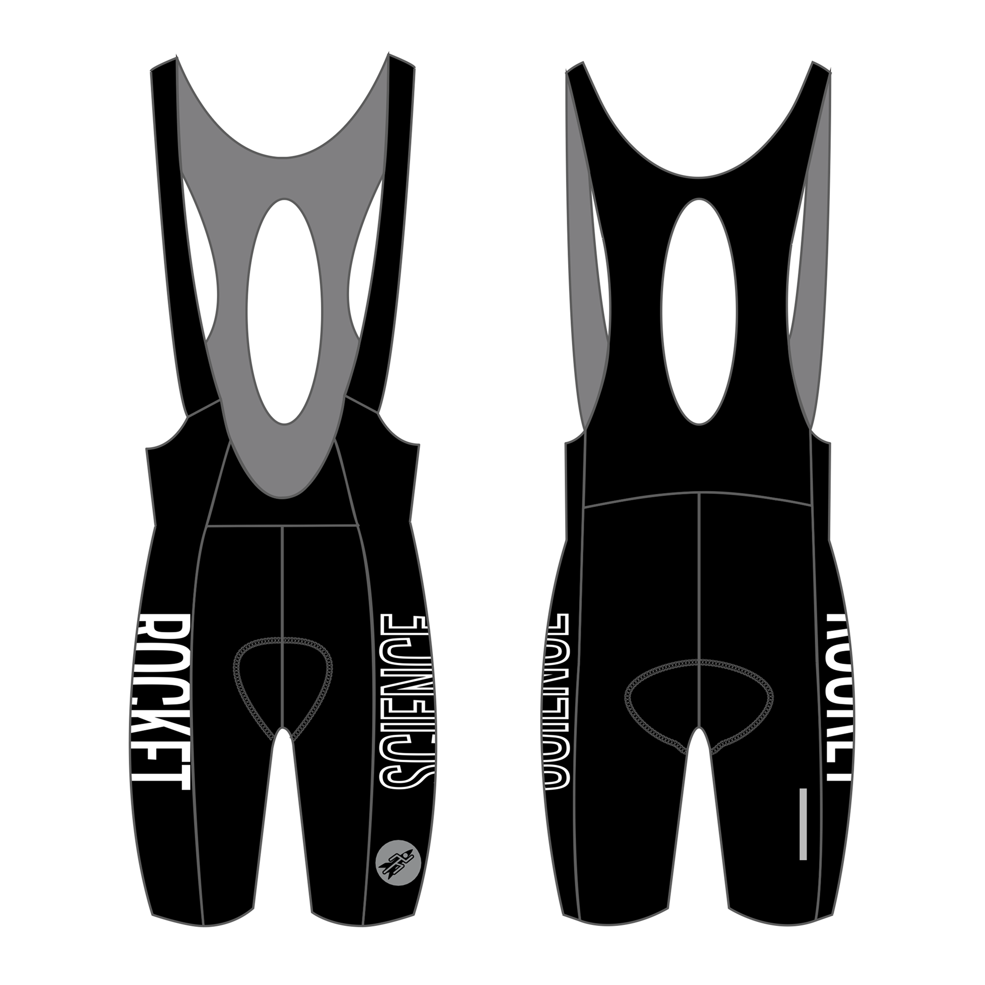 Pro+ Men's Bibs, Premium Padding