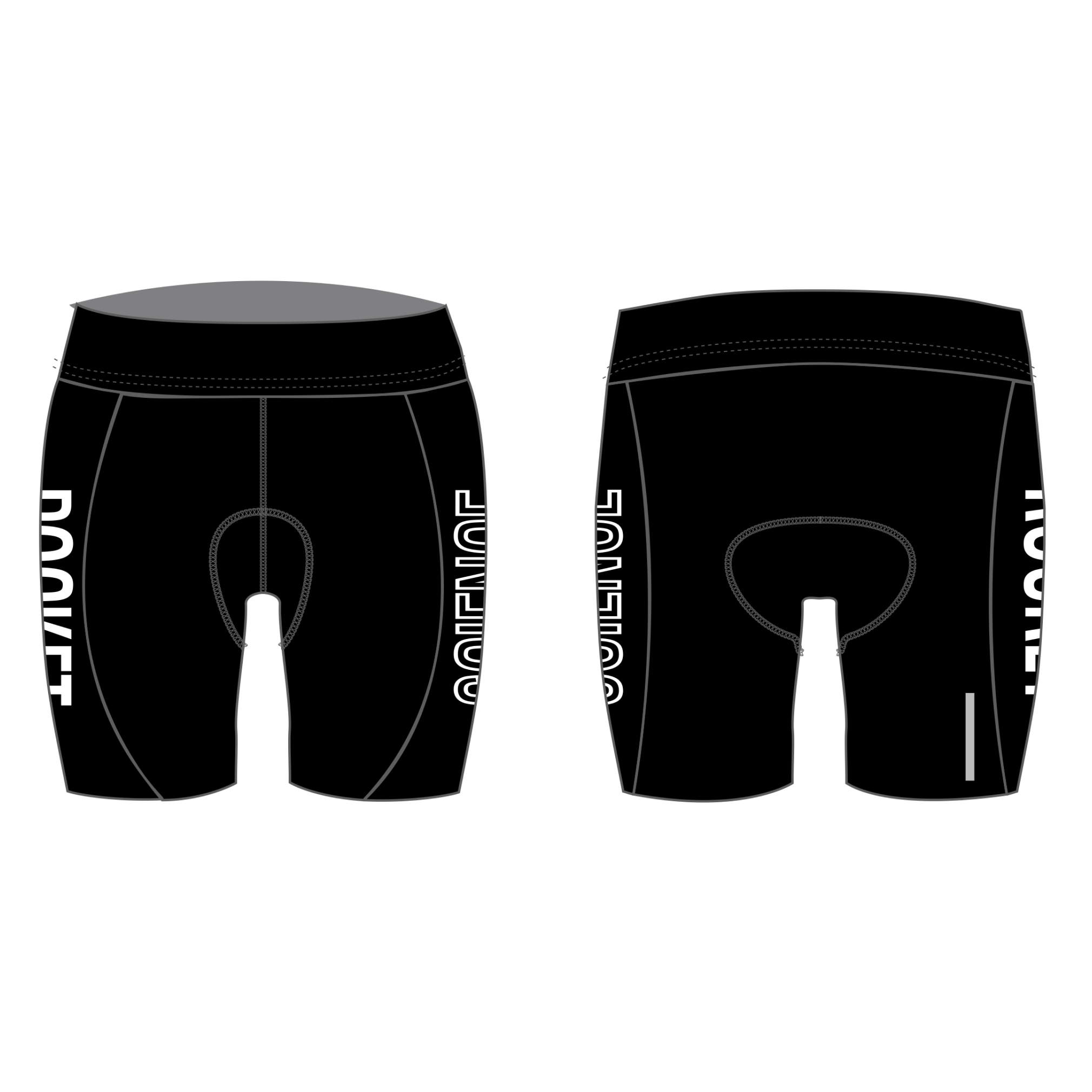 Pro+ Men's Cycling Shorts, Premium Padding