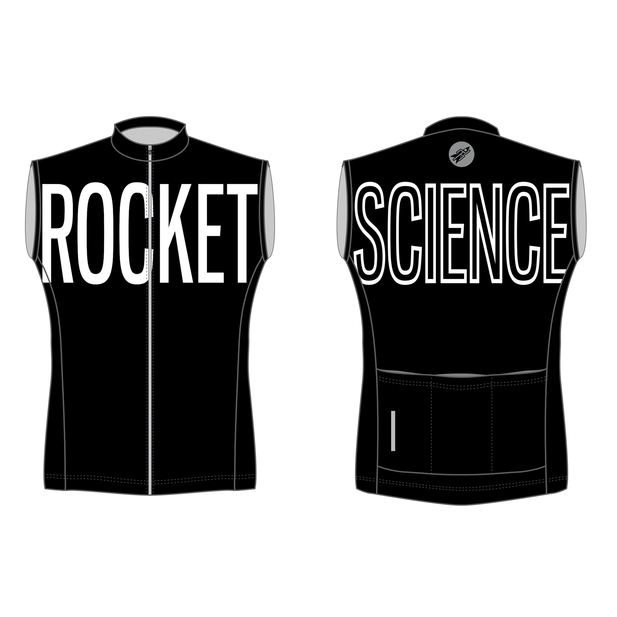 Real J&J Men's Cycling Jersey, Sleeveless