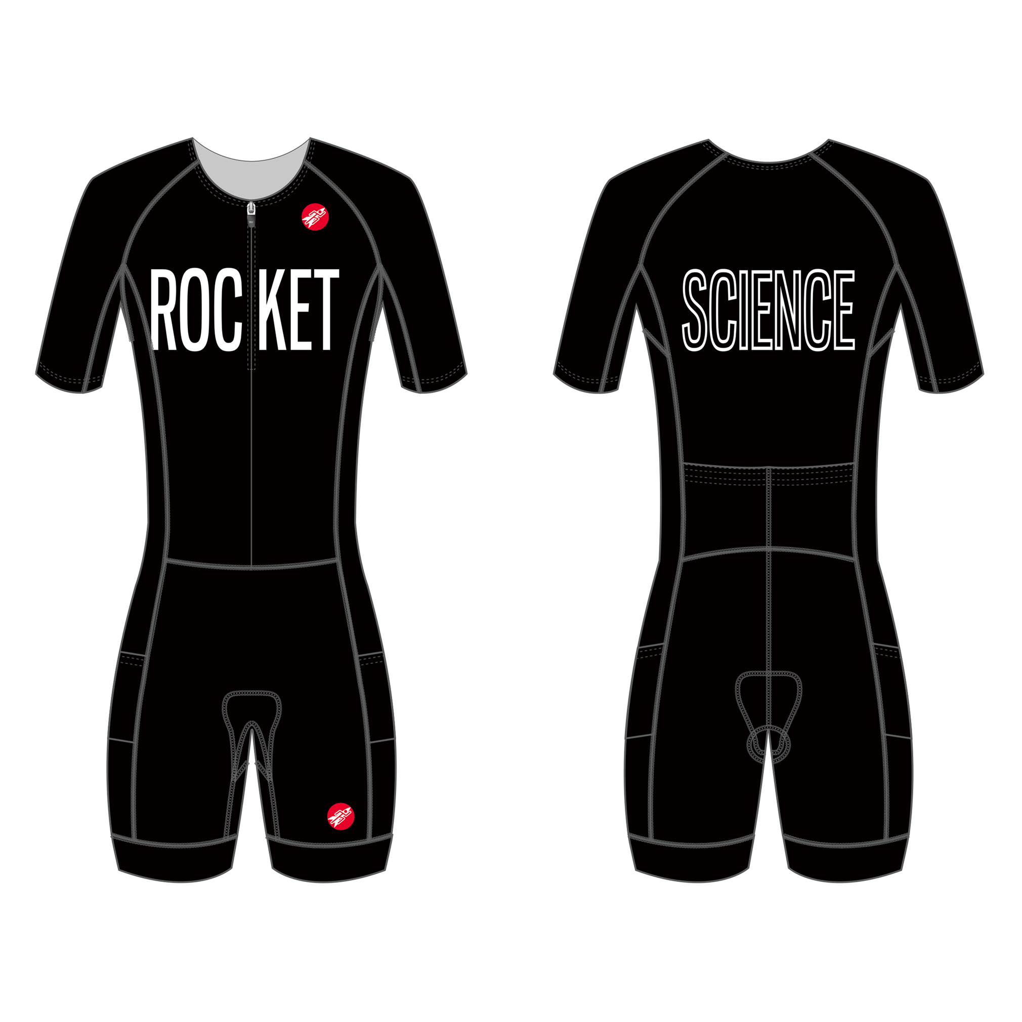 Real J&J Men's, mid sleeve full body