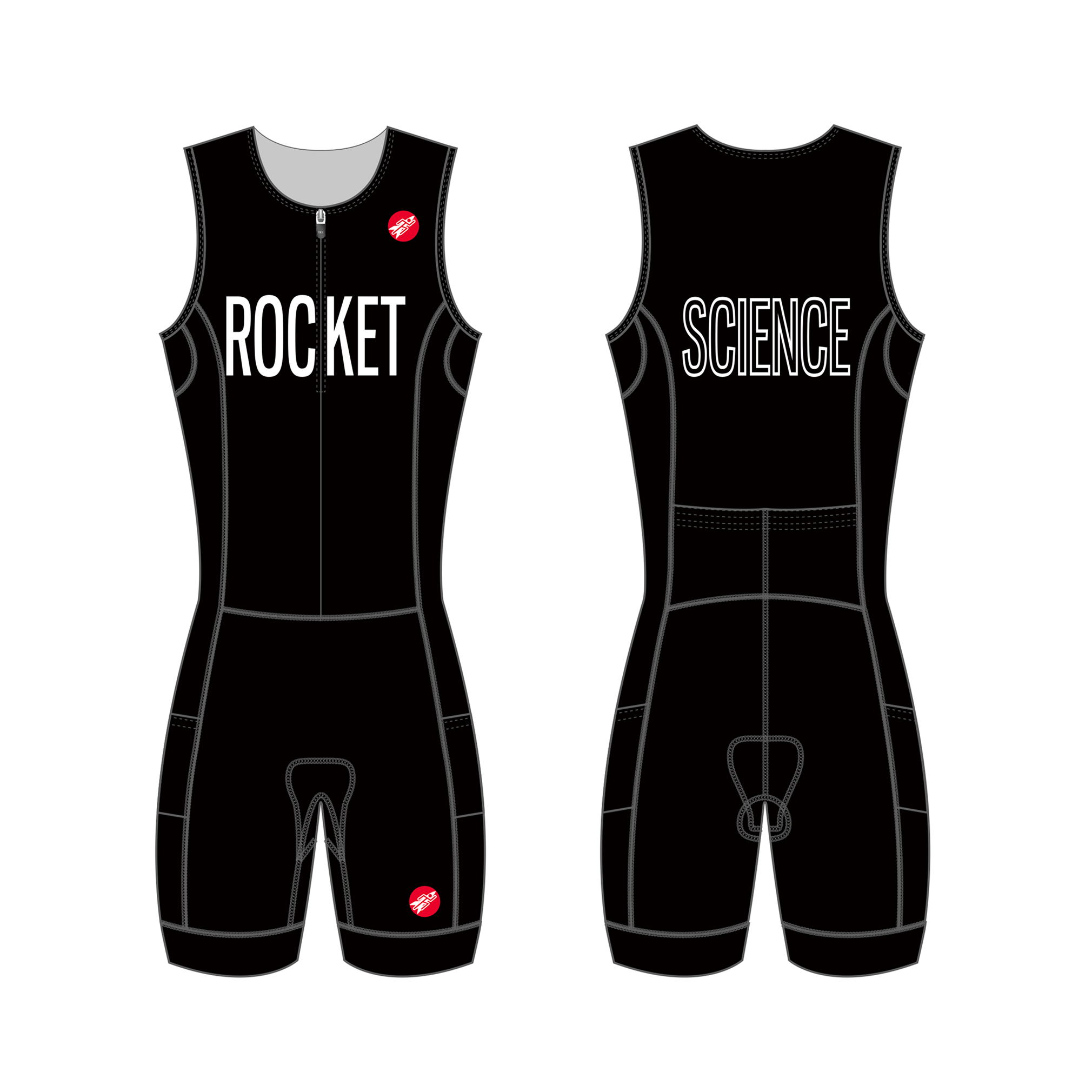 Real J&J Men's, sleeveless full body