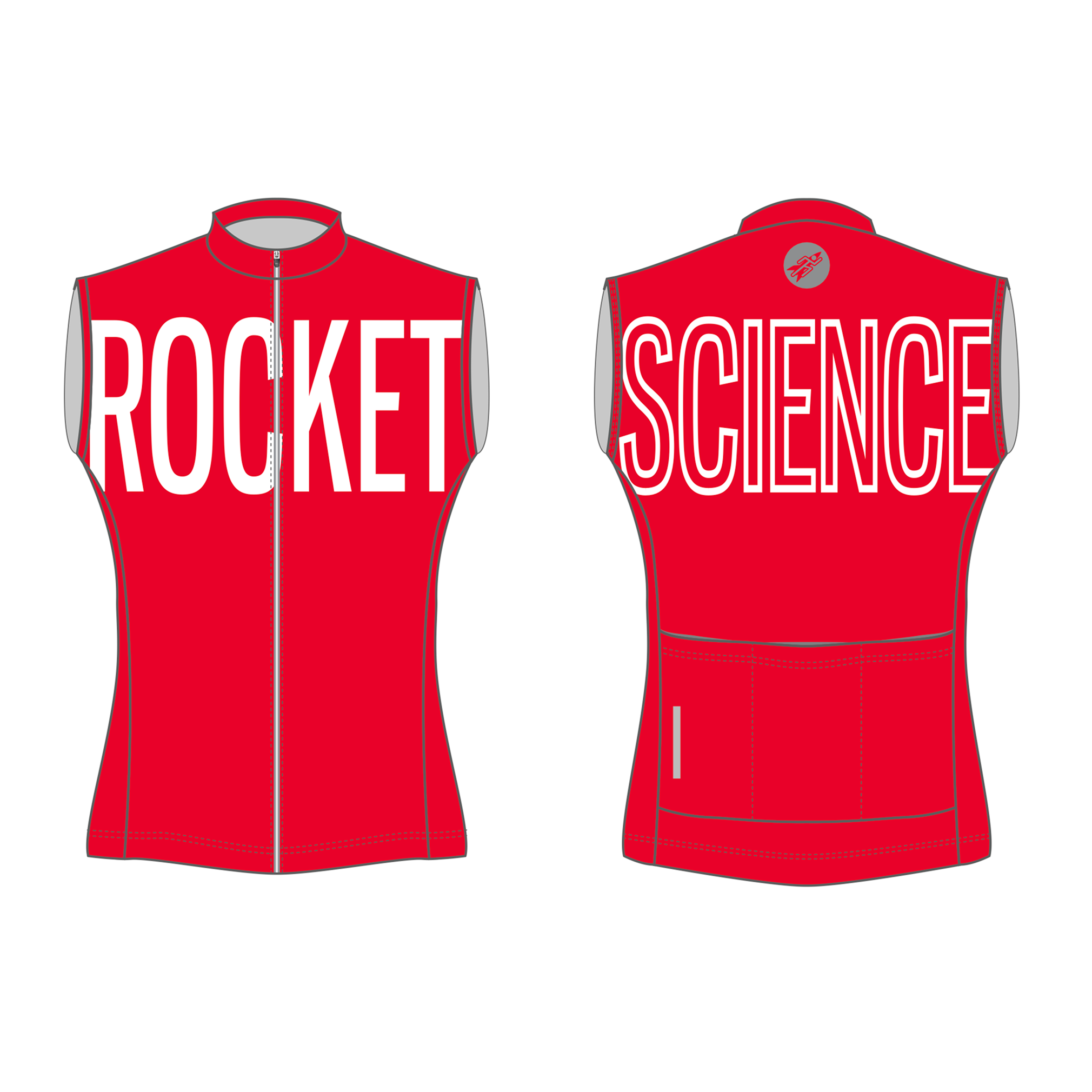 Real J&J Women's Cycling Jersey, Sleeveless