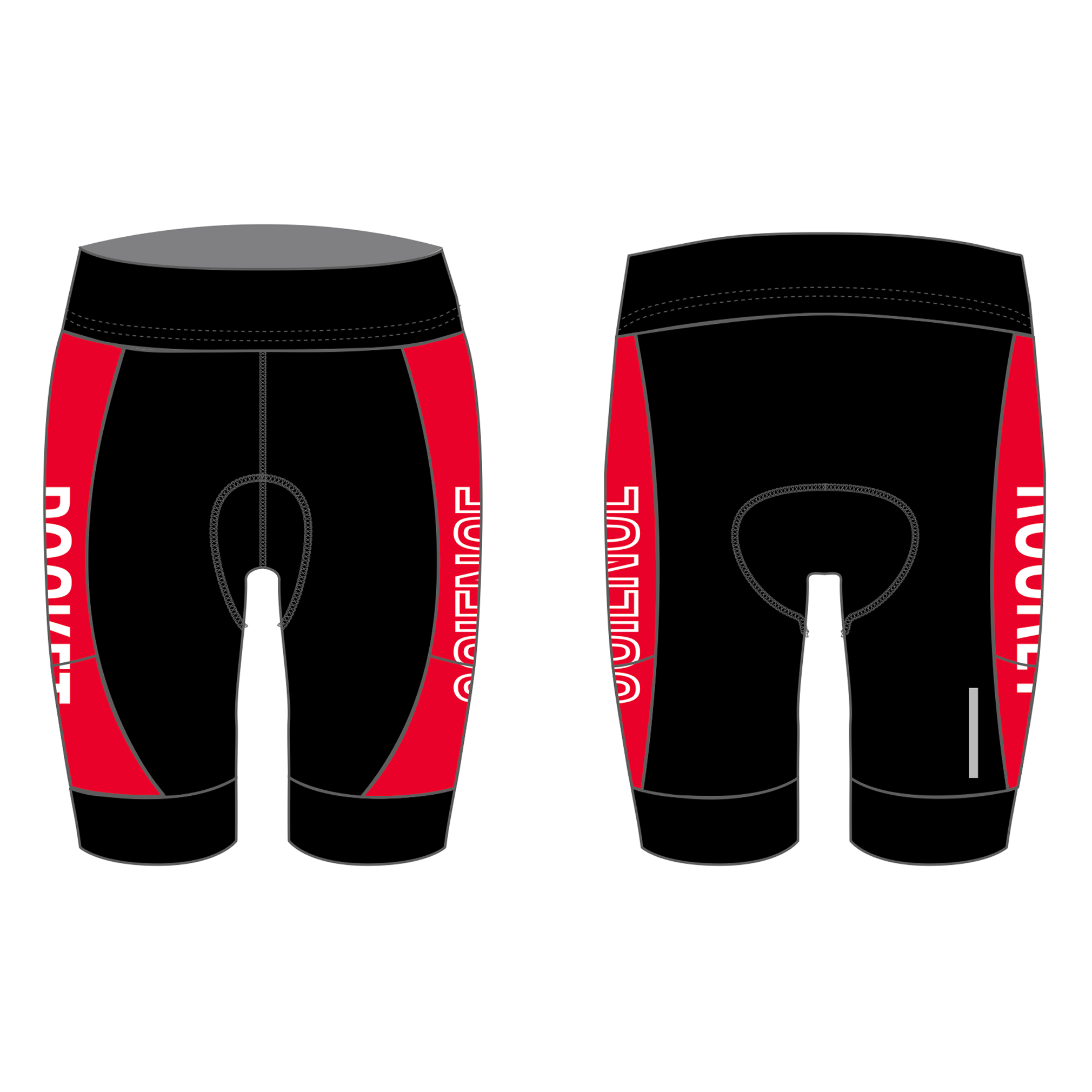 Real J&J Women's Cycling Shorts, Standard Padding