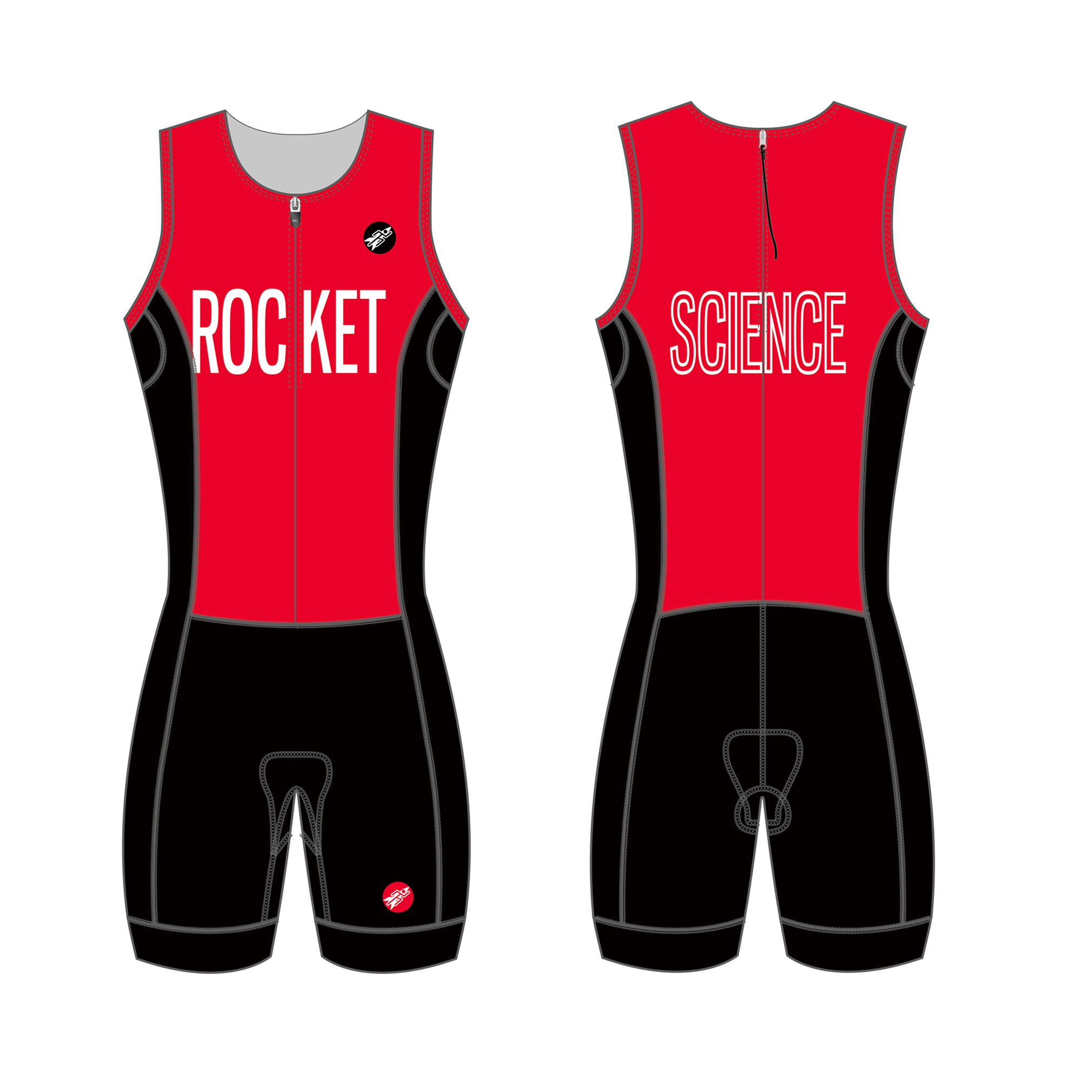 Real J&J Women's, sleeveless full body
