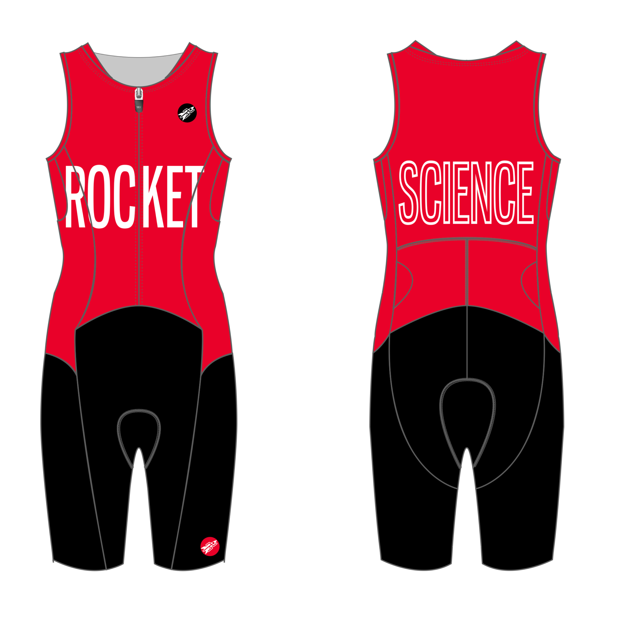 Rocket Women's, sleeveless no leg gripper