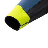 Neoprene sleeve cuff detail on Rocket Science Sports VENOM long-sleeve wetsuit