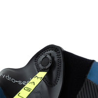 MAGLOCK reverse zipper with magnetic closure for incredibly easy entry/exit from the suit.