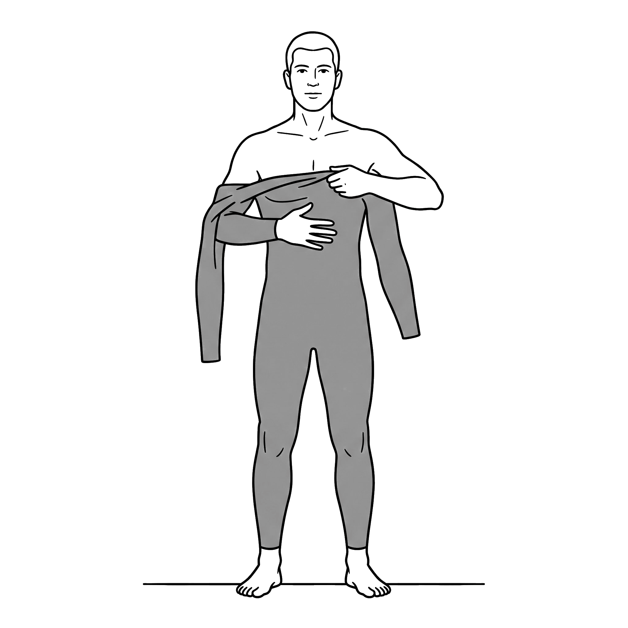 Step 3: align the torso