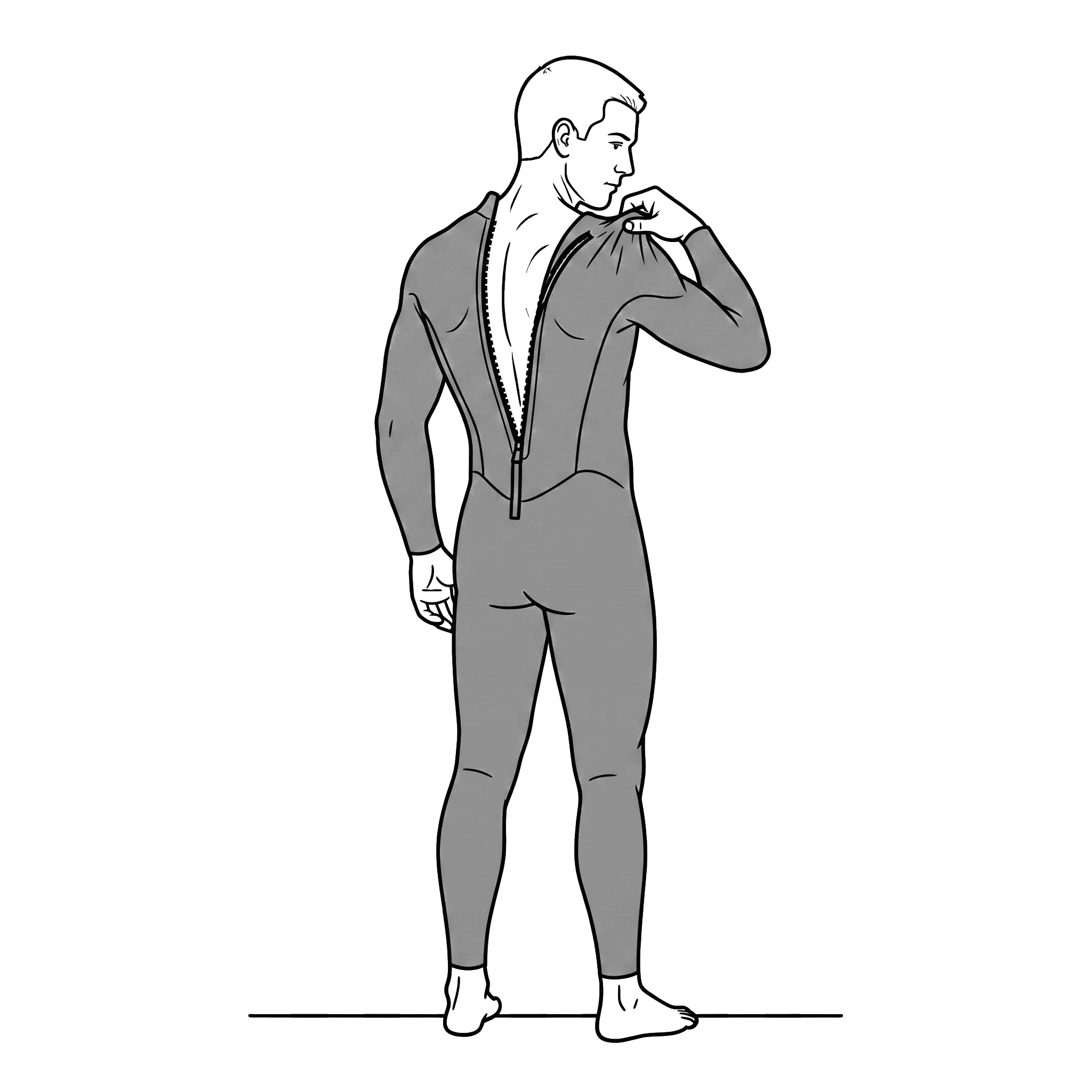 Step 5: adjust the shoulders