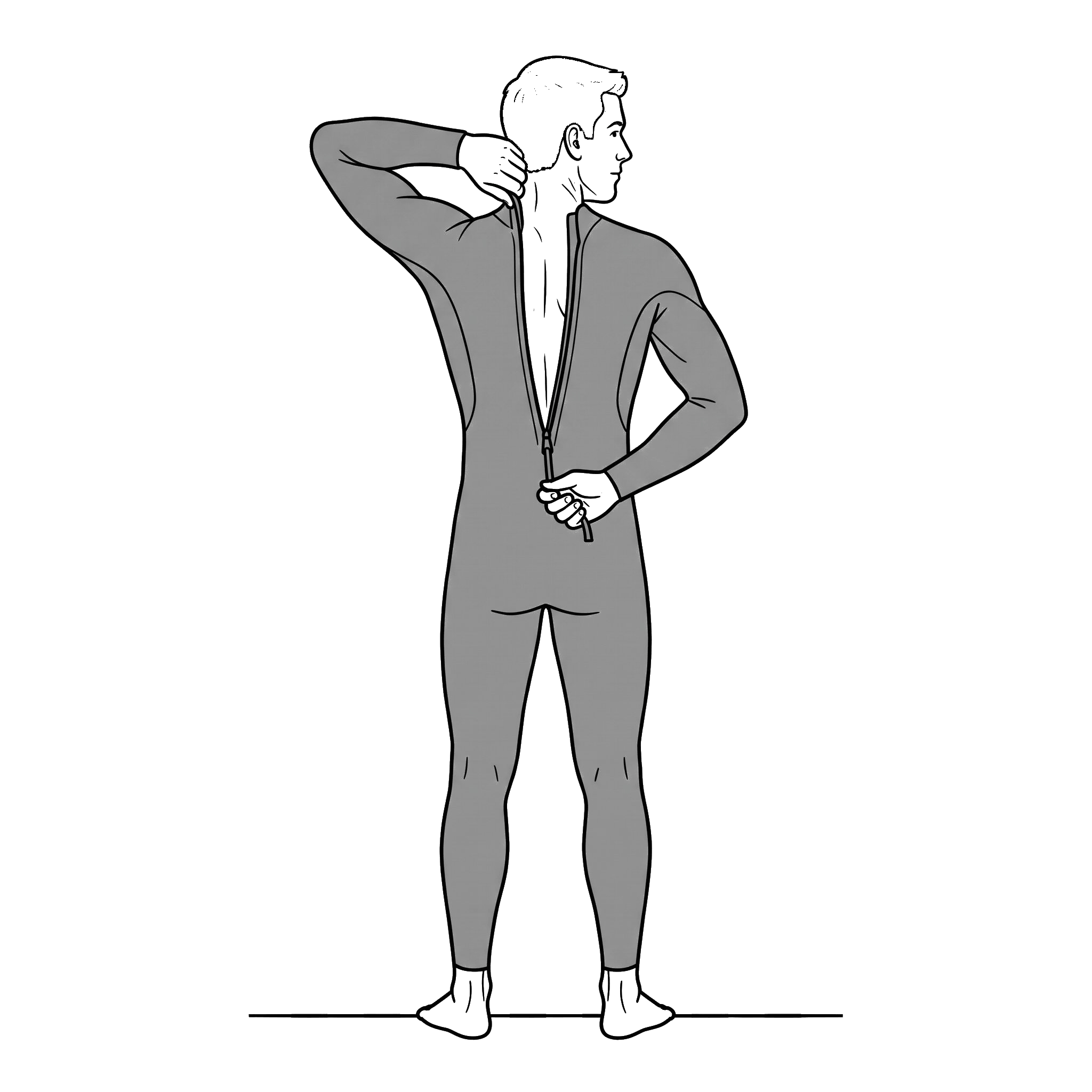 Step 6: zip up securely